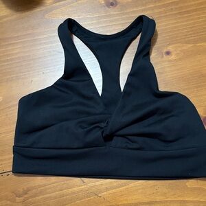 Victoria's Secret Black Activewear Bra/Top